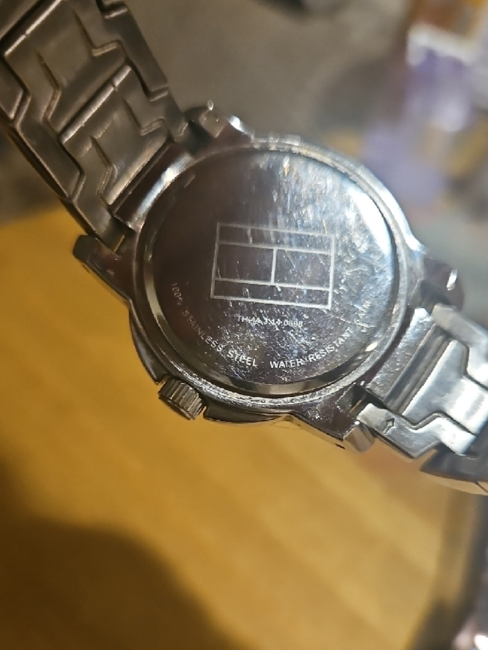 Tommy Hilfiger Silver Stainless Steel Watch with White Dial - Picture 2 of 5